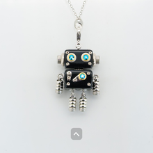 画像をギャラリービューアに読み込む, mini Robot charm No.11【TEFTART 】