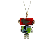 画像をギャラリービューアに読み込む, Robot charm No.5【TEFTART】