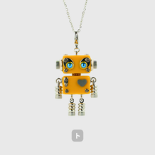 画像をギャラリービューアに読み込む, mini Robot charm No.11【TEFTART 】