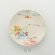 画像をギャラリービューアに読み込む, 中皿 - 人魚 -