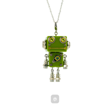 画像をギャラリービューアに読み込む, Robot charm No.5【TEFTART】