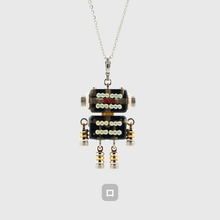 画像をギャラリービューアに読み込む, mini Robot charm No.11【TEFTART 】