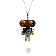 画像をギャラリービューアに読み込む, Robot charm No.5【TEFTART】