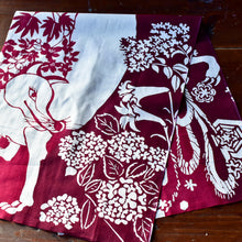 画像をギャラリービューアに読み込む, 手拭い - 「伏見九尾」 -