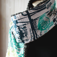 画像をギャラリービューアに読み込む, マフラー 「伏見水地図」