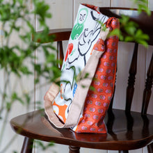 画像をギャラリービューアに読み込む, ショルダーバッグ - 踊る狐と猫 -