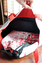 画像をギャラリービューアに読み込む, トートバッグ - きつねいっぱい -