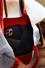 画像をギャラリービューアに読み込む, トートバッグ - 狐戯画  (白) -