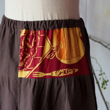 画像をギャラリービューアに読み込む, ガウチョパンツ - 真夜中のチェリーパイ・赤 - size L