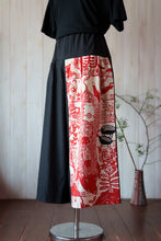 画像をギャラリービューアに読み込む, ガウチョパンツ - いのししみくじ・赤 - size L