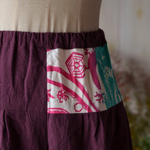 画像をギャラリービューアに読み込む, ガウチョパンツ - 伏見九尾・エメラルドピンク - size M