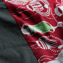 画像をギャラリービューアに読み込む, ガウチョパンツ - 喫茶店・赤 - size M