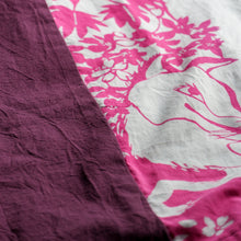 画像をギャラリービューアに読み込む, ガウチョパンツ - 伏見九尾・エメラルドピンク - size M