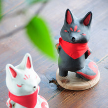 画像をギャラリービューアに読み込む, 立ちキツネ