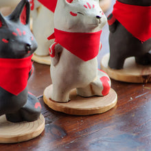 画像をギャラリービューアに読み込む, 立ちキツネ