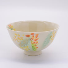画像をギャラリービューアに読み込む, 飯碗 - ミモザと可愛い動物 -