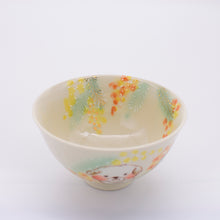 画像をギャラリービューアに読み込む, 飯碗 - ミモザと可愛い動物 -