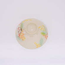 画像をギャラリービューアに読み込む, 飯碗 - ミモザと可愛い動物 -