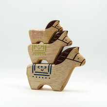 画像をギャラリービューアに読み込む, 積み木うま