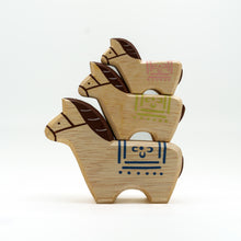 画像をギャラリービューアに読み込む, 積み木うま