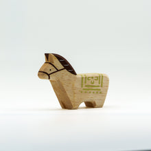 画像をギャラリービューアに読み込む, 積み木うま