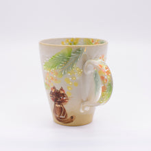 画像をギャラリービューアに読み込む, マグカップ - ミモザとネコ -