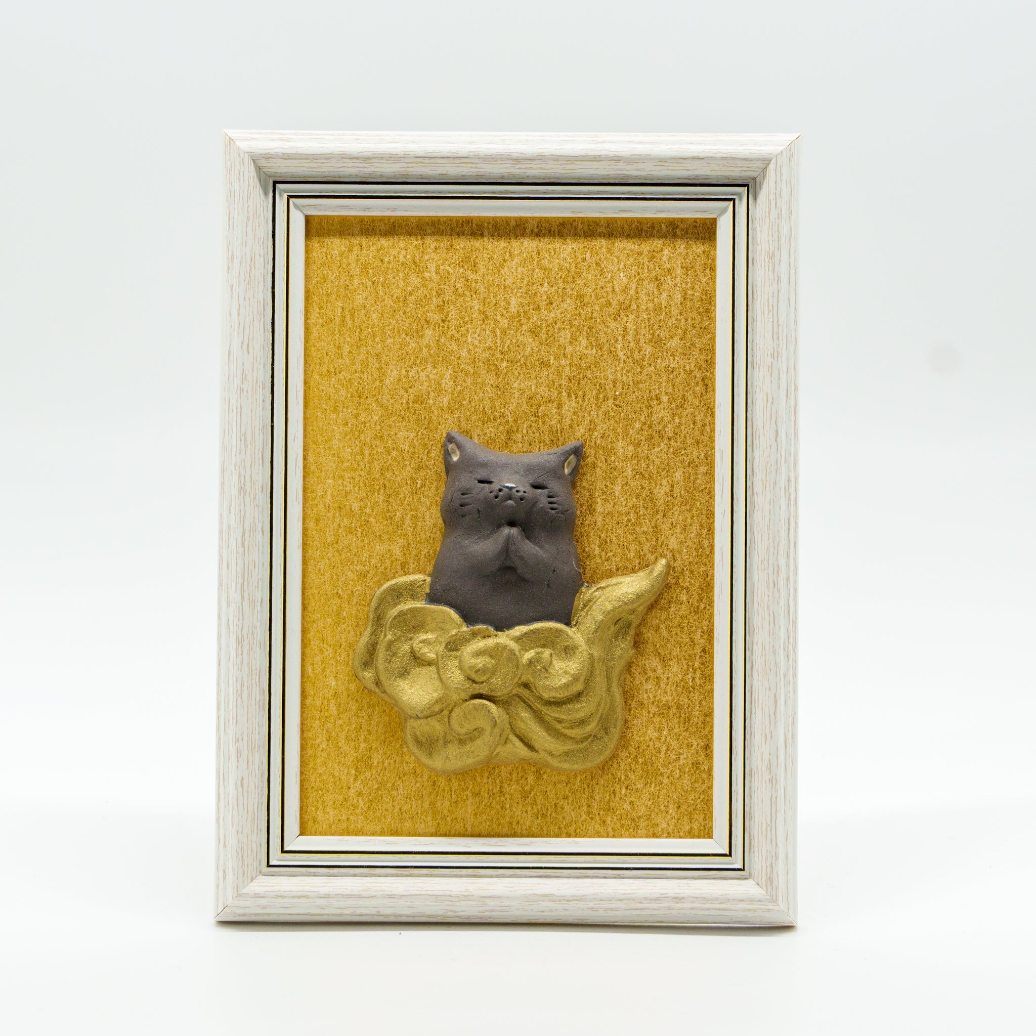 金雲猫仏 (額縁) – GALLERY KACCO