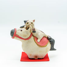 画像をギャラリービューアに読み込む, 干支 午と猫