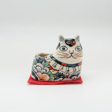 画像をギャラリービューアに読み込む, 花器 - ねこ-