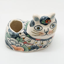 画像をギャラリービューアに読み込む, 花器 - ねこ-