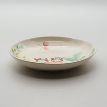 画像をギャラリービューアに読み込む, 花とシマエナガの小皿