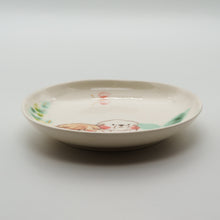 画像をギャラリービューアに読み込む, 花とわんこの小皿