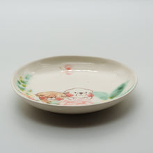 画像をギャラリービューアに読み込む, 花とわんこの小皿
