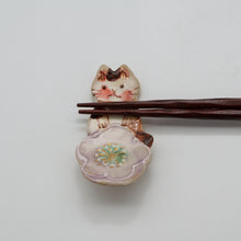 画像をギャラリービューアに読み込む, 箸置き - 桜にゃんこ -
