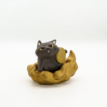 画像をギャラリービューアに読み込む, 爆速 金運招き猫 (黒猫)