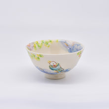 画像をギャラリービューアに読み込む, 飯碗 - 小鳥