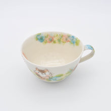 画像をギャラリービューアに読み込む, スープカップ - (ネコちゃん)