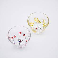 画像をギャラリービューアに読み込む, ガラス 杯 -(鳥居 稲穂)