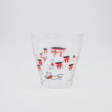 画像をギャラリービューアに読み込む, フリーグラス−小(鳥居 稲穂 雲)