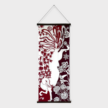 画像をギャラリービューアに読み込む, 手拭い - 「伏見九尾」 -