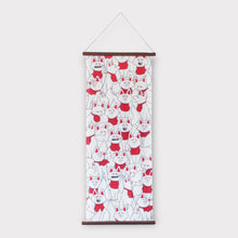 画像をギャラリービューアに読み込む, 手拭い - きつねまみれ -