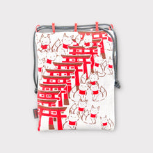 画像をギャラリービューアに読み込む, 信玄袋 -きつねいっぱい-