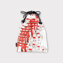 画像をギャラリービューアに読み込む, 信玄袋 -きつねいっぱい-