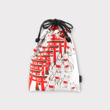 画像をギャラリービューアに読み込む, 信玄袋 -きつねいっぱい-