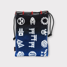 画像をギャラリービューアに読み込む, 信玄袋 - 紋尽くし グラデーション -