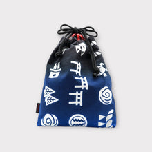 画像をギャラリービューアに読み込む, 信玄袋 - 紋尽くし グラデーション -