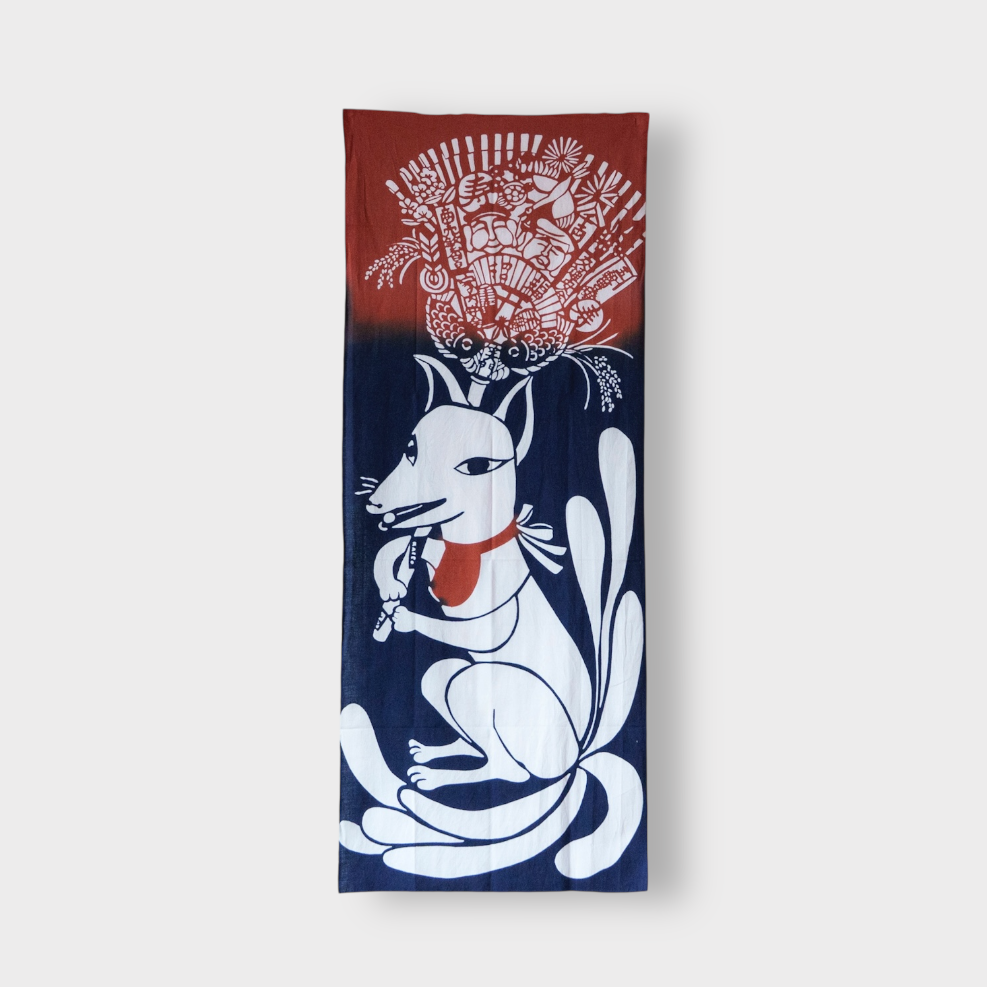 手拭い - 「招き九尾」 - – GALLERY KACCO