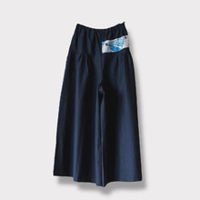 画像をギャラリービューアに読み込む, ガウチョパンツ - 伏見水地図・青 - size L