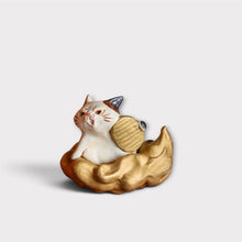 画像をギャラリービューアに読み込む, 爆速 金運招き猫(三毛猫)