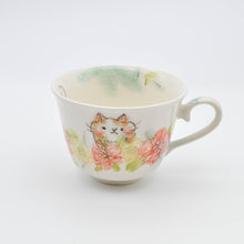 画像をギャラリービューアに読み込む, .ティーカップ - (ネコちゃん)